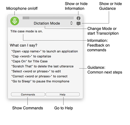 Status window